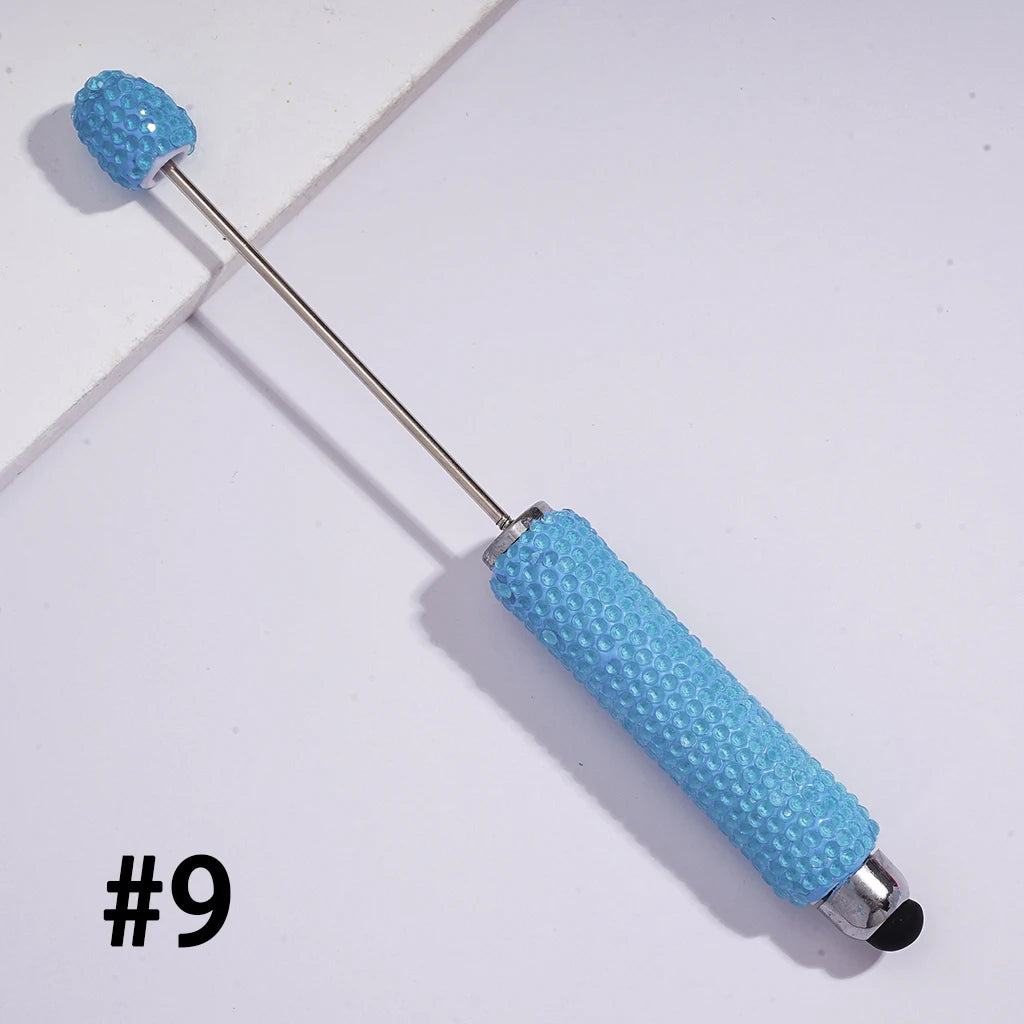 DIY Durable Plastic Touchscreen Glitter-Covered for Pen New Candy Colored Multifunctional Clip on Gift Pen Wholesale