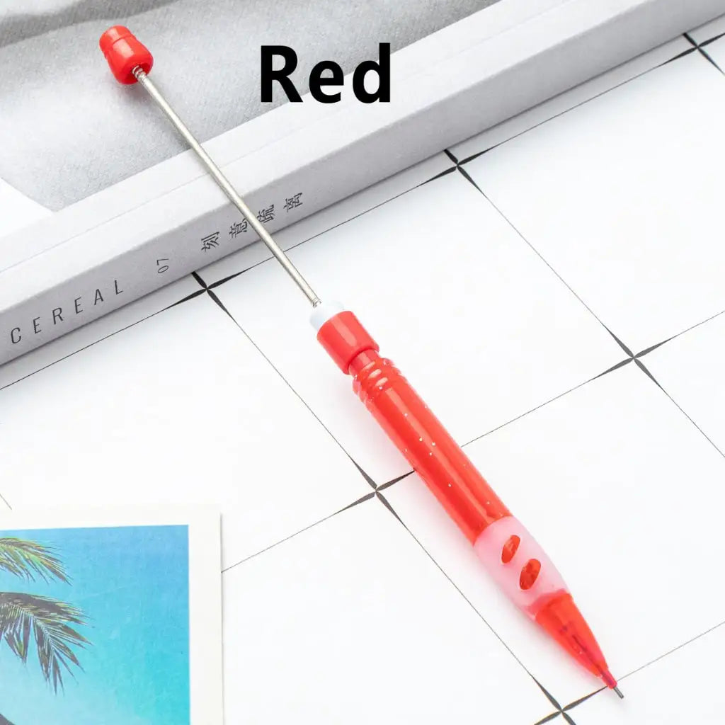 Bulk DIY Mechanical Pencil Blanks Bar Beadable for Custom Beaded Decor Propelling Pencils