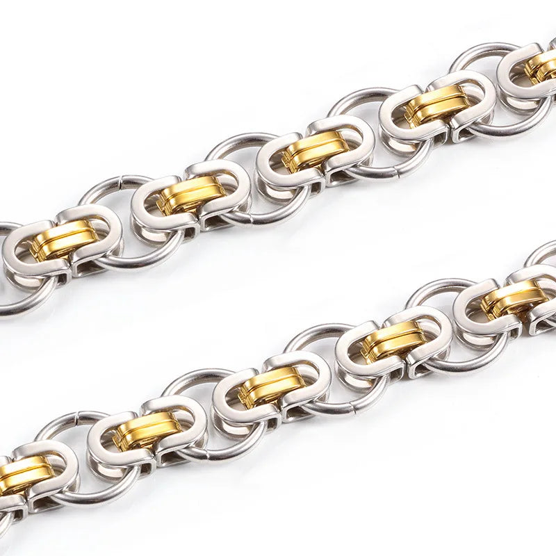 New Fashion Stainless Steel Chain Unique Personalized Bulk Necklace Jewelry Chain for Men