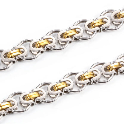 New Fashion Stainless Steel Chain Unique Personalized Bulk Necklace Jewelry Chain for Men
