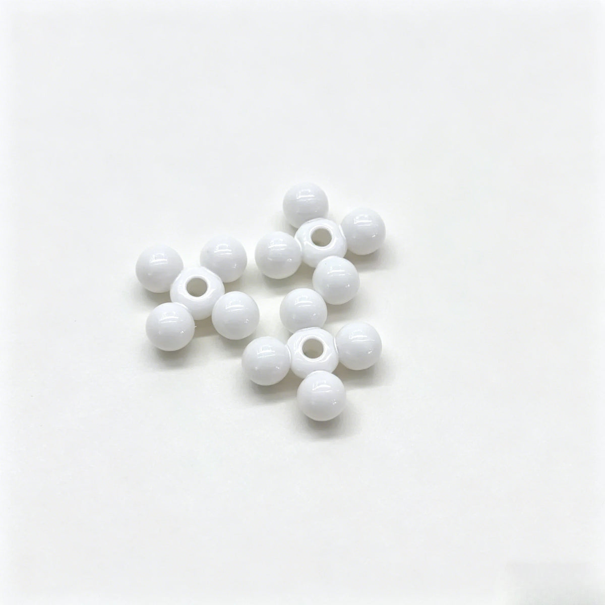 13*13MM Solid Color Acrylic Flower Spacer Beads for DIY Jewelry Making Handmade Crafts