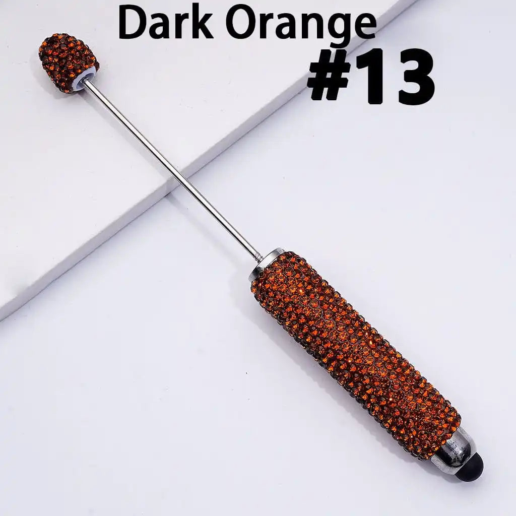 Wholesale DIY Beadable Rhinestone Ballpoint Pens Multi-Function Touchscreen Stylus Pens