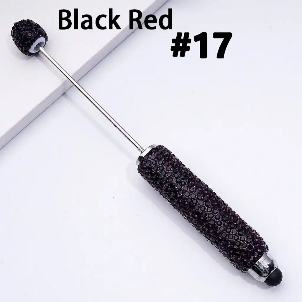 Wholesale DIY Beadable Rhinestone Ballpoint Pens Multi-Function Touchscreen Stylus Pens