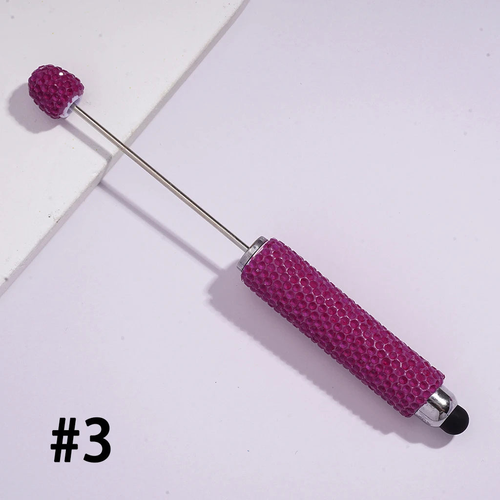 DIY Durable Plastic Touchscreen Glitter-Covered for Pen New Candy Colored Multifunctional Clip on Gift Pen Wholesale