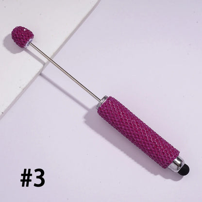 DIY Durable Plastic Touchscreen Glitter-Covered for Pen New Candy Colored Multifunctional Clip on Gift Pen Wholesale