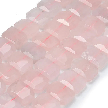 Natural Gemstone Faceted Irregular Faceted Freeform Flat Rectangle Polygon Beads Strand for Jewelry Making Bracelets Necklaces