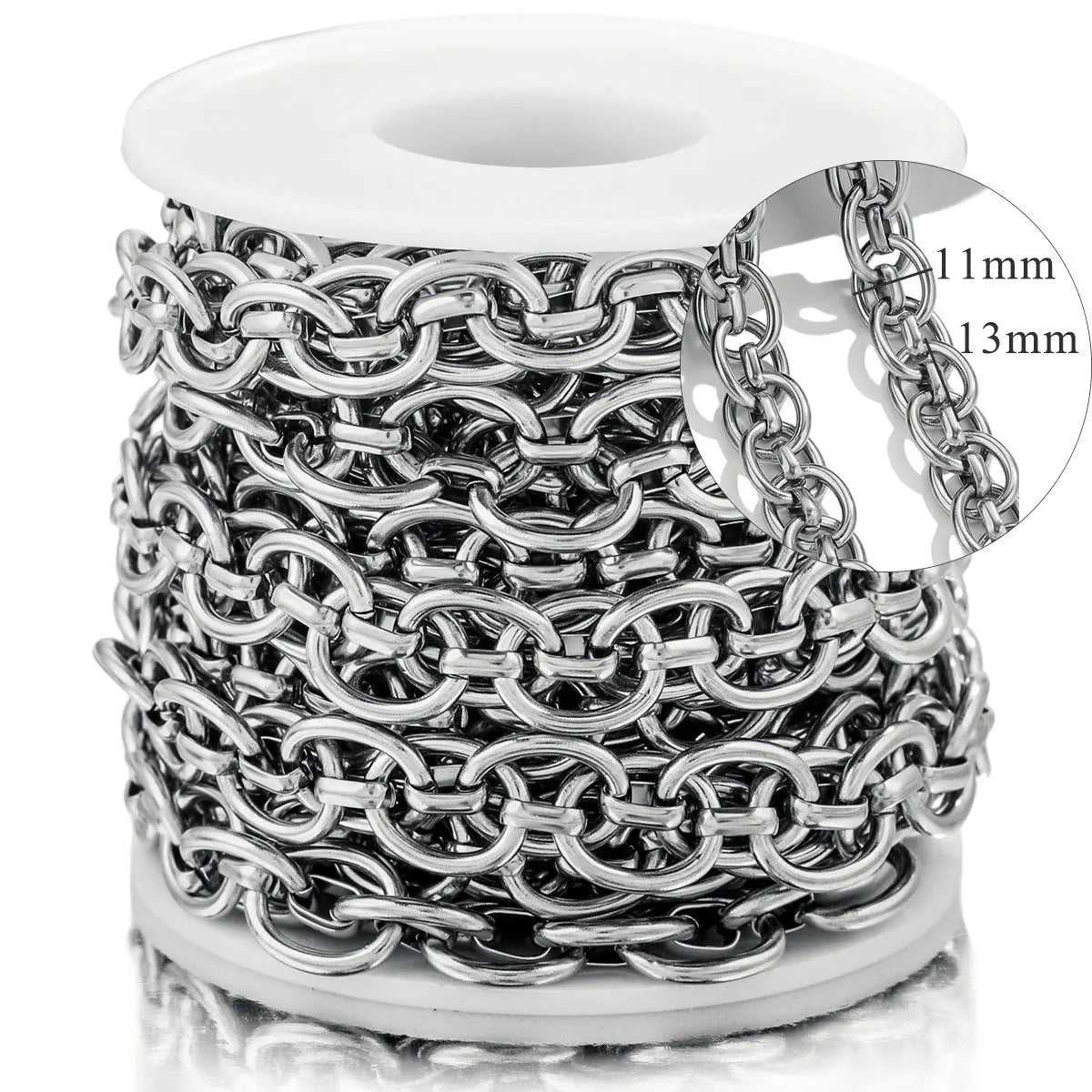 D378 Chunky Twisted Cuban Chain Chocker Gold Silver Black Gun Plated Stainless Steel Snake Rope Chain Jewelry for Men