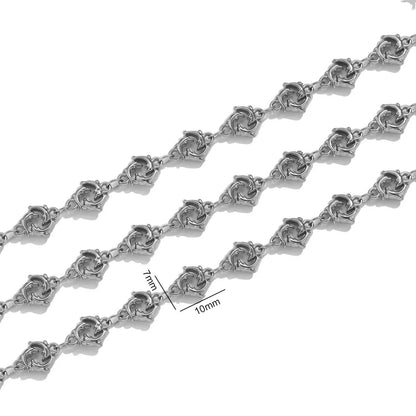 F503 Vintage Grooved Metal Spacer Beads Gold Silver Plated Stainless Steel Pumpkin Beads DIY Jewelry Making Accessories