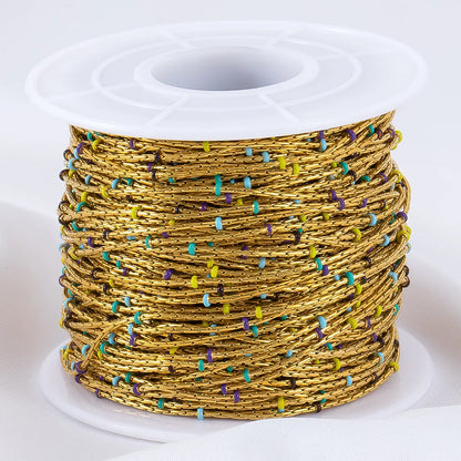 D862 High Quality Stainless Steel Chain Bead Ball Tiny Chain for Necklace Bracelet Permanent Jewelry Diy