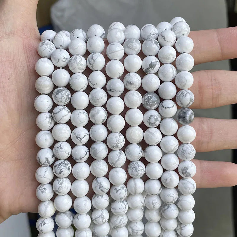 Wholesale Natural Stone Beads Amethyst Citrine Rose Quartz Crystal Gemstone Bead for DIY Jewelry Making 4 6 8 10 12 MM, 38CM