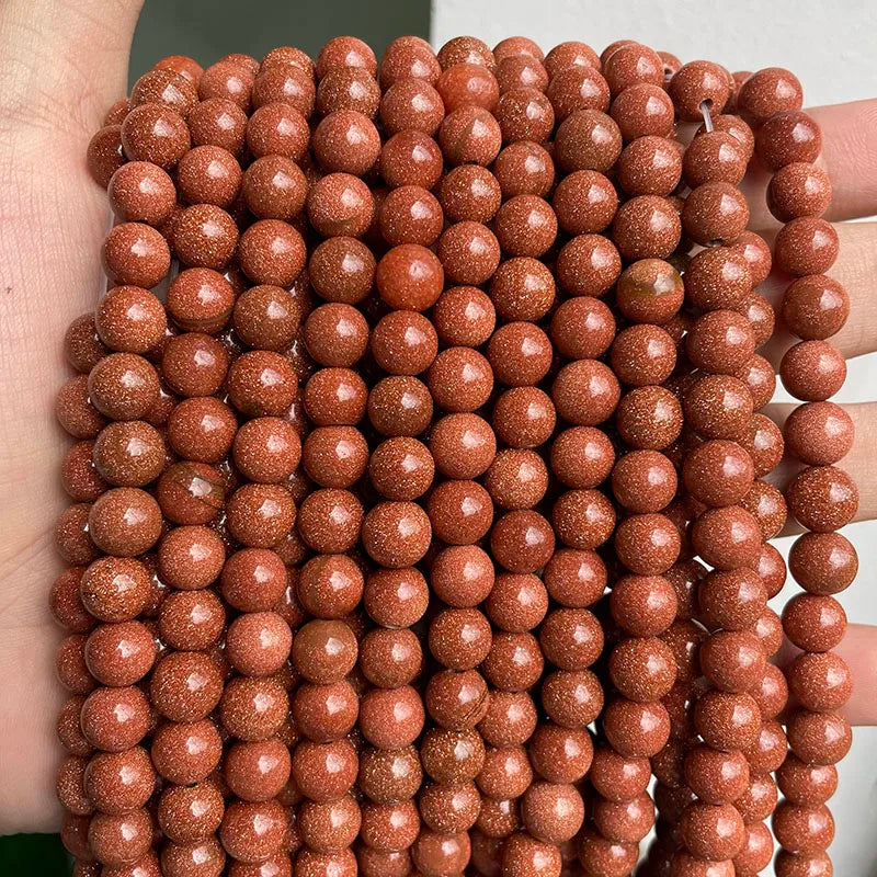 Wholesale Natural Stone Beads Amethyst Citrine Rose Quartz Crystal Gemstone Bead for DIY Jewelry Making 4 6 8 10 12 MM, 38CM