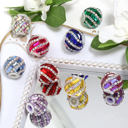 New Acrylic Chain Big Red Cherry Beads Heavy Round Pronged Clasp Chain Loose Bead Stringing Pen Accessory