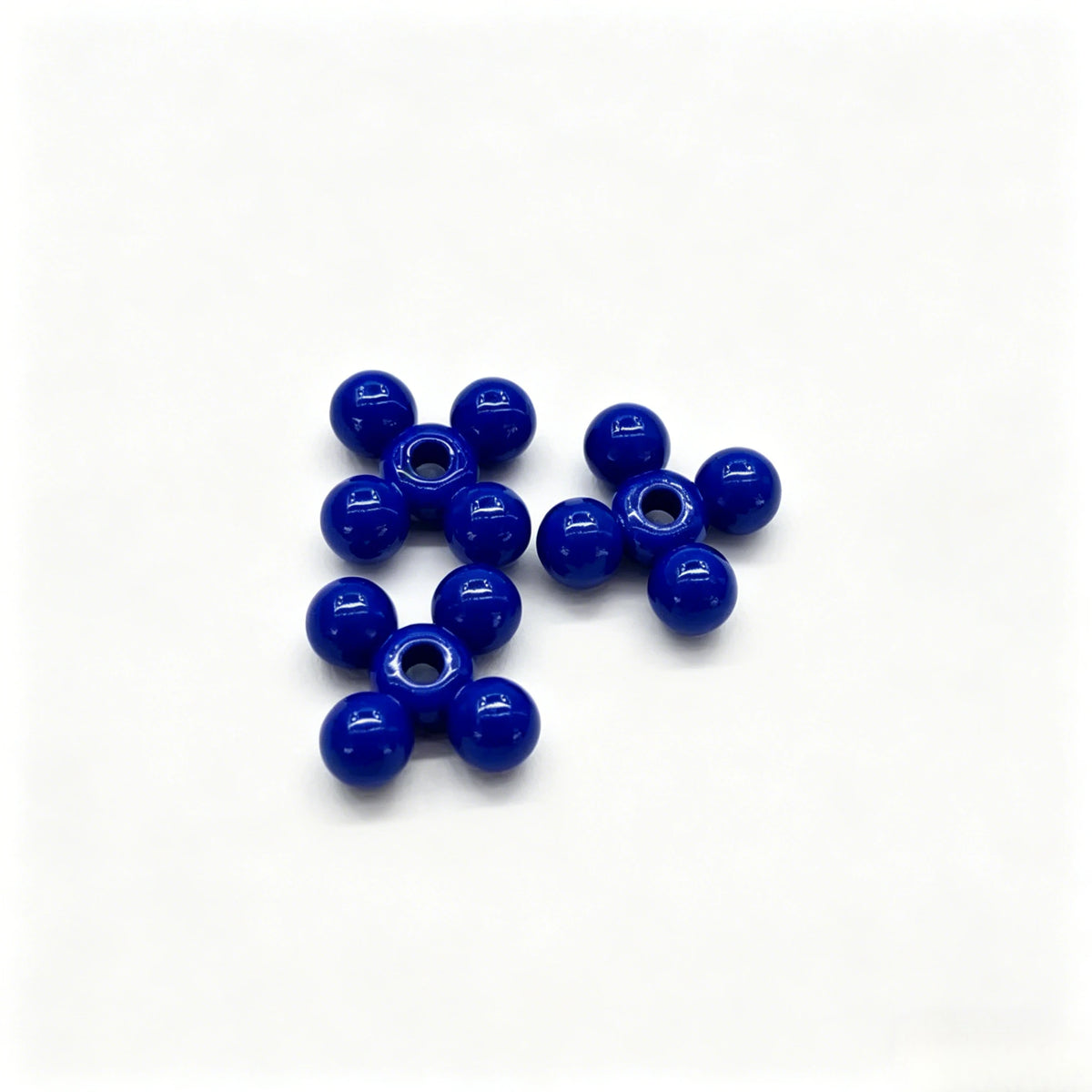 13*13MM Solid Color Acrylic Flower Spacer Beads for DIY Jewelry Making Handmade Crafts