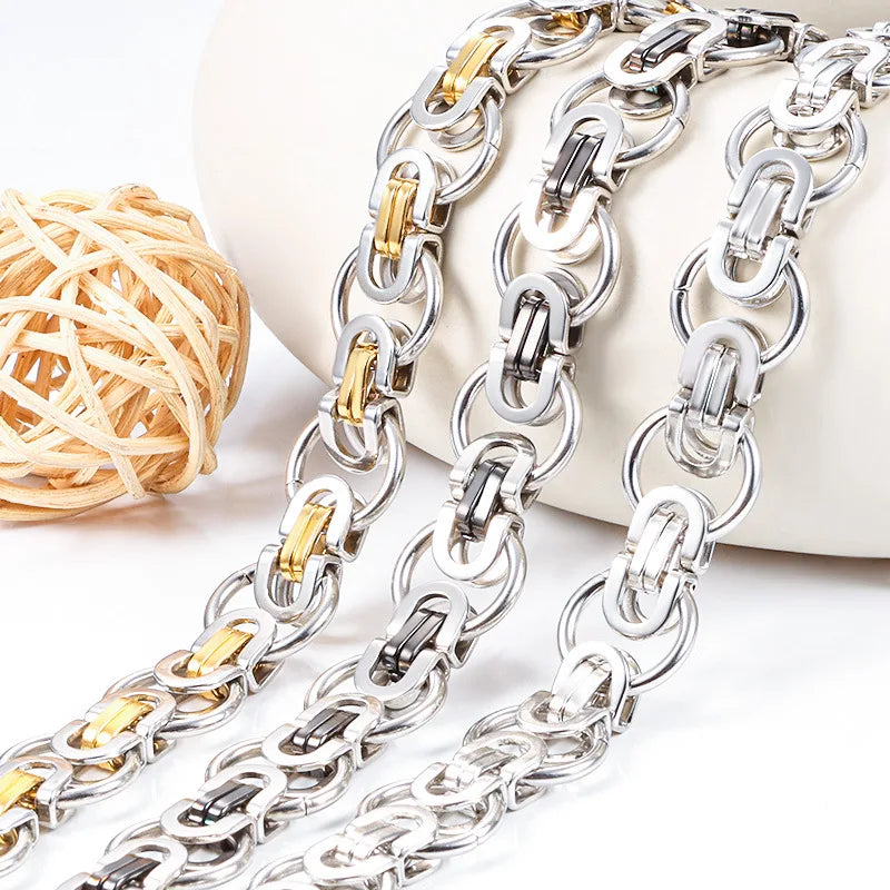 A1626 Amazing New Fashion Stainless Steel Chain Unique Personalized Bulk Necklace Jewelry Chain for Diy