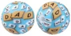 100PCS 15mm Silicone Round Printed Beads 2mm Hole Colorful Pattern Loose Beads for Bracelet Necklace DIY Jewelry Craft Making