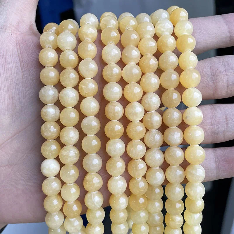 Wholesale Natural Stone Beads Amethyst Citrine Rose Quartz Crystal Gemstone Bead for DIY Jewelry Making 4 6 8 10 12 MM, 38CM