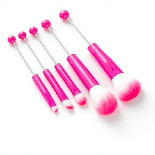 1 set DIY Beadable Plastic Modern Makeup Custom Handmade Cosmetic Brushes Personalized Novelty Craft Supplies China Zhejiang
