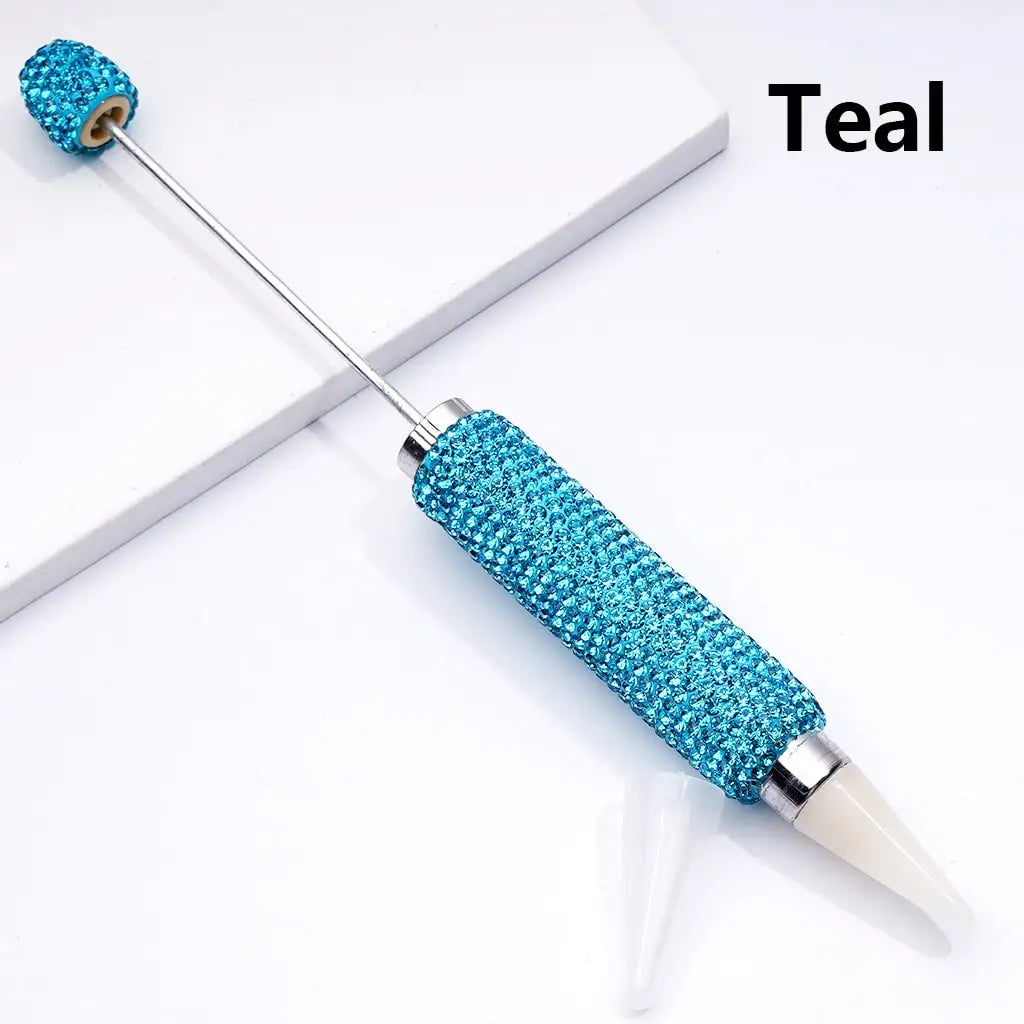 Rhinestone Picker Pen Beadable Wax Pen with Replaceable Wax Head for DIY Nail Art & Craft Decoration
