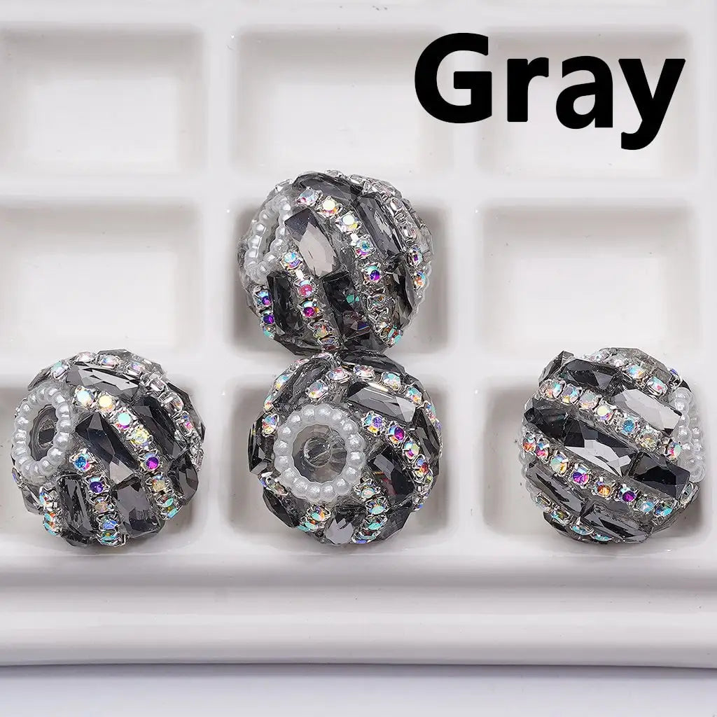 New Acrylic Chain Big Red Cherry Beads Heavy Round Pronged Clasp Chain Loose Bead Stringing Pen Accessory