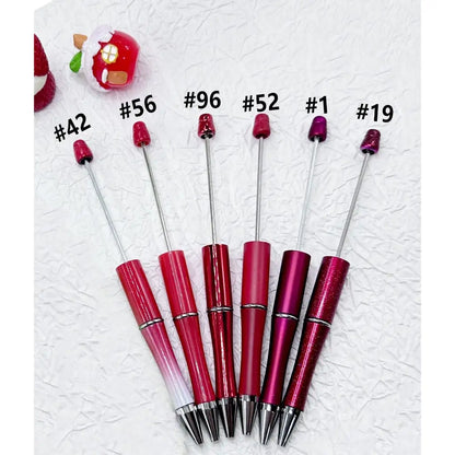 DIY for Christmas Red & Green Ballpoint Pens for Welcome Gifts-Portable Design