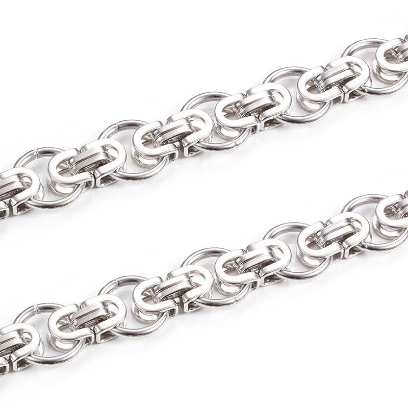 New Fashion Stainless Steel Chain Unique Personalized Bulk Necklace Jewelry Chain for Men