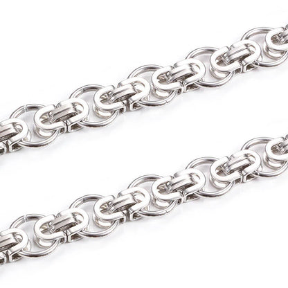 New Fashion Stainless Steel Chain Unique Personalized Bulk Necklace Jewelry Chain for Men