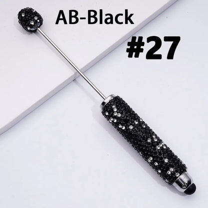 Wholesale DIY Beadable Rhinestone Ballpoint Pens Multi-Function Touchscreen Stylus Pens