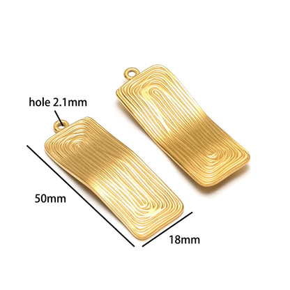 Fashion Trend  18k Gold Plated Stainless Steel Sun Star Heart Conch Charm Pendant for DIY Necklace Jewelry Making Accessories