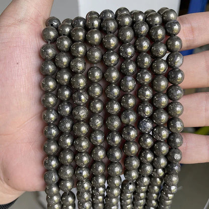 Wholesale Natural Stone Beads Amethyst Citrine Rose Quartz Crystal Gemstone Bead for DIY Jewelry Making 4 6 8 10 12 MM, 38CM