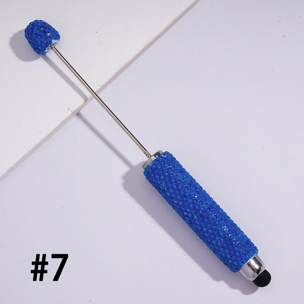 DIY Durable Plastic Touchscreen Glitter-Covered for Pen New Candy Colored Multifunctional Clip on Gift Pen Wholesale