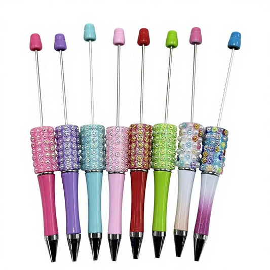 Bling Bling Multi-Color Rhinestones for Plastic Ballpoint Pen Portable Wedding Favor DIY Craft Gift
