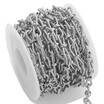 D014 HOT Non Tarnish Stainless Steel Chain Bulk Link Necklace Bracelet Jewelry Making Chain Wholesale