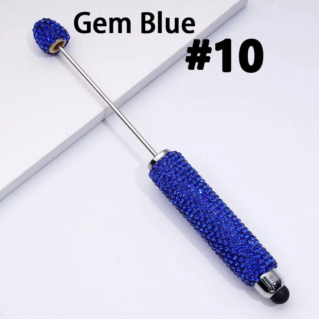 Wholesale DIY Beadable Rhinestone Ballpoint Pens Multi-Function Touchscreen Stylus Pens