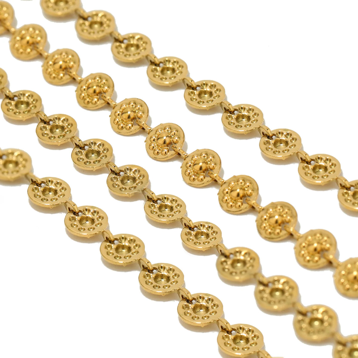 B1737 Gilding Chain 14k 18k Gold Charms Chain Fashion Chain Jewelry Making