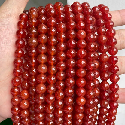 Wholesale Natural Stone Beads Amethyst Citrine Rose Quartz Crystal Gemstone Bead for DIY Jewelry Making 4 6 8 10 12 MM, 38CM
