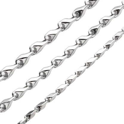 A3130 High Quality Stainless Steel Chain Necklace Bracelet Making Bulk Jewelry Chain Wholesale