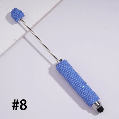 DIY Durable Plastic Touchscreen Glitter-Covered for Pen New Candy Colored Multifunctional Clip on Gift Pen Wholesale