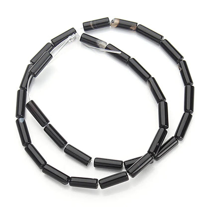 4x13mm Natural Round Tube  Stone Beads Jade Howlite Lapis Lazuli Quartz Tiger Eye Gemstone Bead for DIY Jewelry Making