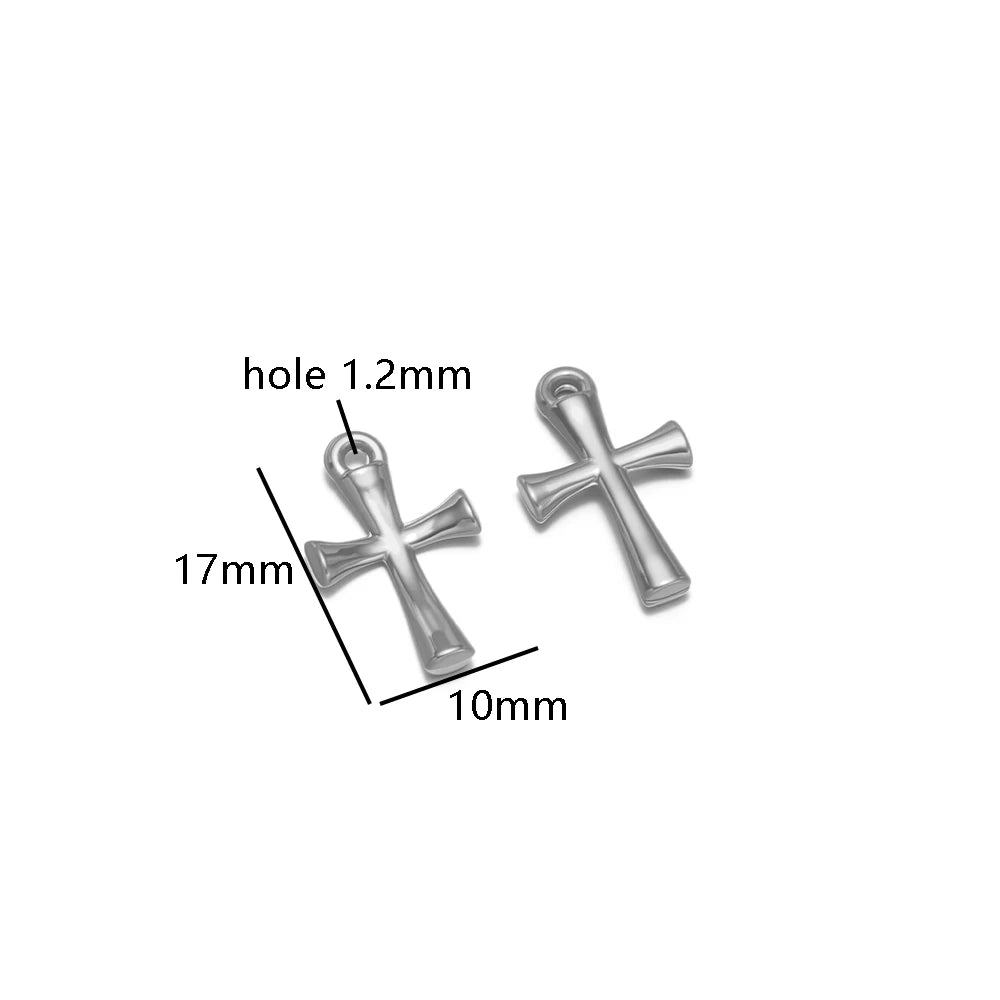 Wholesale 18k Gold Plated Stainless Steel Snail Turtle Starfish Eephant Charm Pendant for DIY Necklace Jewelry Making