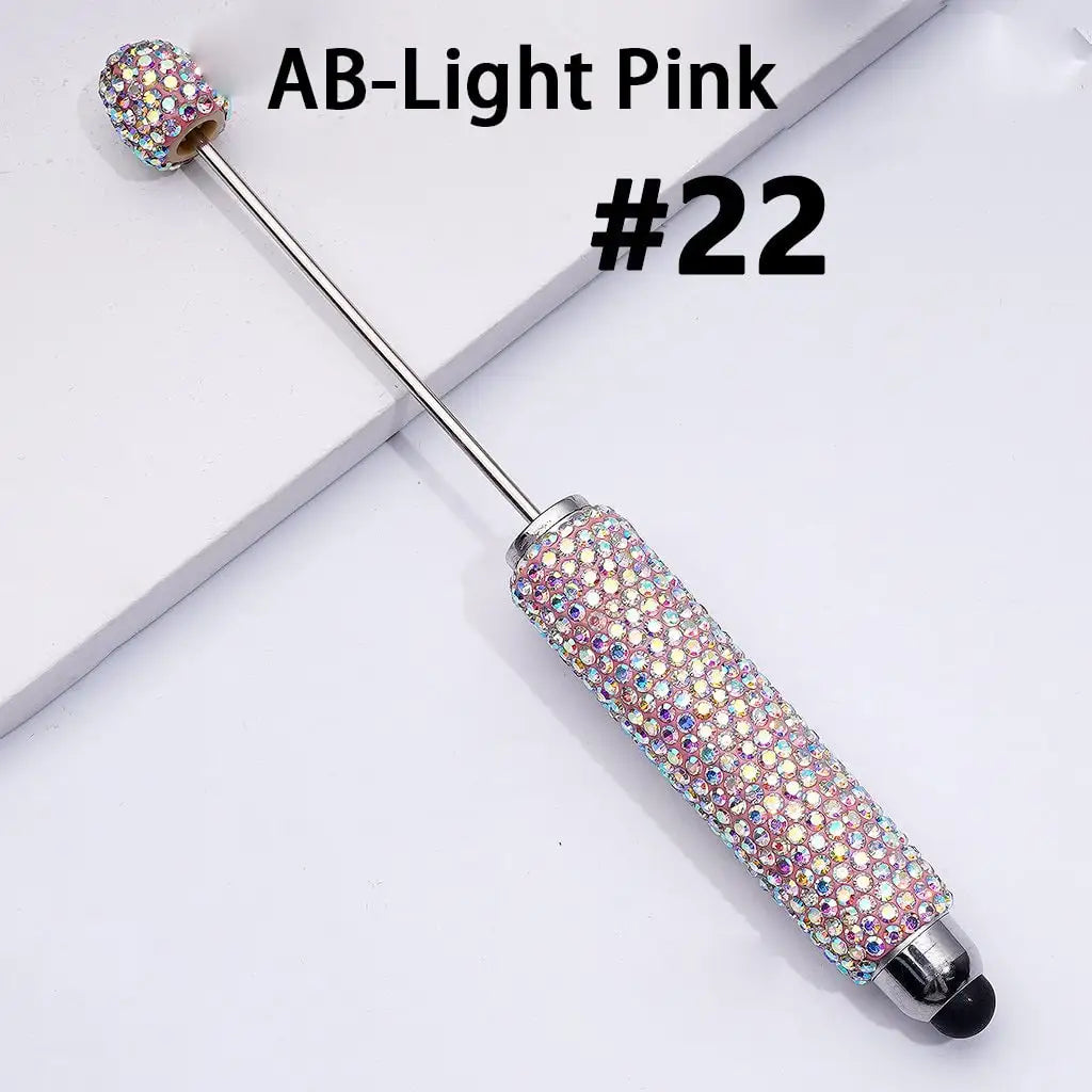 Wholesale DIY Beadable Rhinestone Ballpoint Pens Multi-Function Touchscreen Stylus Pens