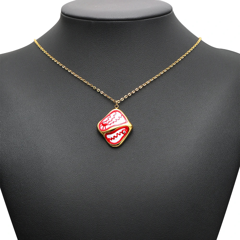 Bulk Gold Plated Eye Charms 35 * 21.5mm, Irregular Teardrop Enamel Pendant, 1.7mm Hole DIY Jewelry Making Supplies for Women