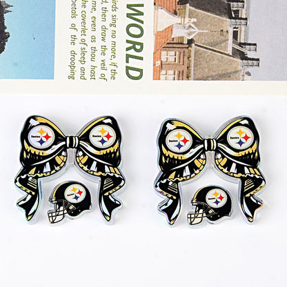 NFL NFL team bow pendant DIY bag pendant hairpin ballpoint pen decorative accessories beads