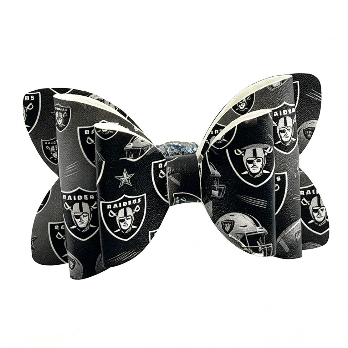 Cross-border fashion football team bow creative fashion PU beaded new DIY acrylic sugar loose beads