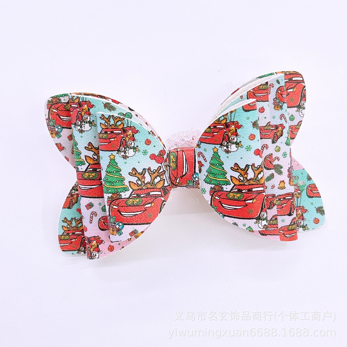 70*55mm超大蝴蝶结重工异形珠竖孔散珠diy串珠笔手机链饰品配件