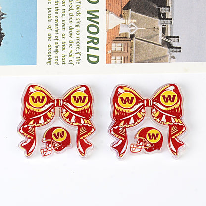 NFL NFL team bow pendant DIY bag pendant hairpin ballpoint pen decorative accessories beads