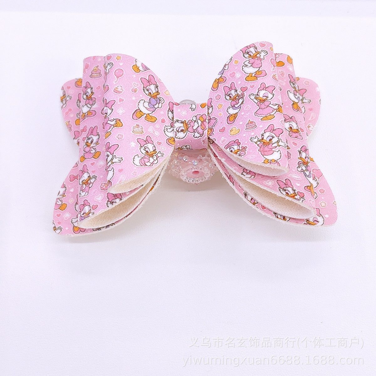 70*55mm超大蝴蝶结重工异形珠竖孔散珠diy串珠笔手机链饰品配件