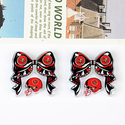 NFL NFL team bow pendant DIY bag pendant hairpin ballpoint pen decorative accessories beads