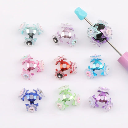 Design 100Pcs 21*21MM Jewelry Accessories/Torus Shape/DIY Beads Making/Hand Made/Jewelry Findings & Components #16437