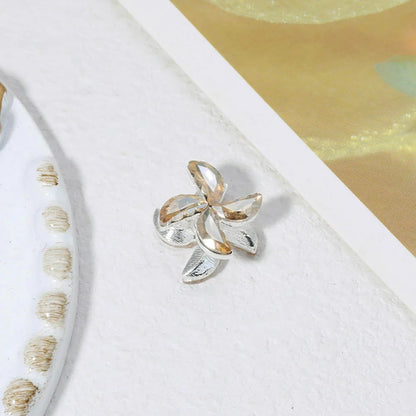 Handmade 30Pcs 13*13MM Windmill Shape/DIY Bead/Jewelry Findings & Components/Crystal Effect/Alloy Bead #18652