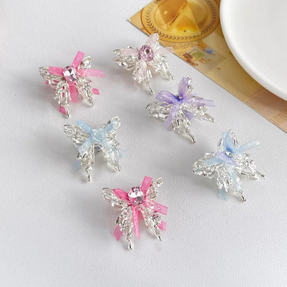 Handmade 40Pcs 31*32MM Jewelry Findings & Components/DIY Bead/Luminous Effect/Butterfly Shape/Alloy #18793